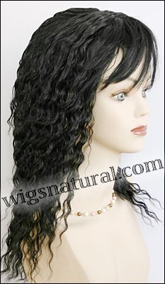 Human hair wig HH-ANDRA, color #1, HairSense wig, Secret Collection