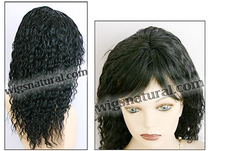 Human hair wig HH-ANDRA, color #1, HairSense wig, Secret Collection