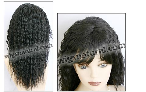 Human hair wig HH-ANDRA, color 1B, HairSense wig, Secret Collection
