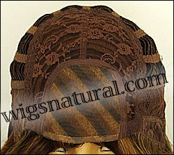 Human hair wig HM Mono-top JASMINE, Elegante Wig Collection, color 1B
