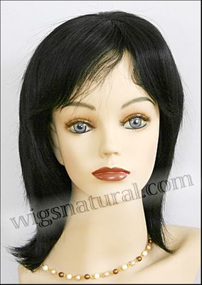 Human hair wig HH846, color #1, HairSense wig, Secret Collection