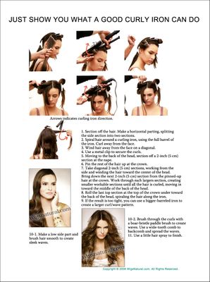 Just Show You What a Good Curly Iron Can Do - Large Curl/Wave Pattern Just Show You What a Good Curly Iron Can Do - Large Curl/Wave Pattern