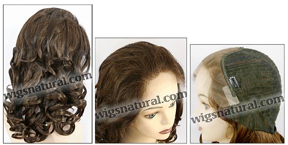 Lace Front Weave, Human Hair, Zury brand, wig style ULTRA LFW U-CANDY, color #2