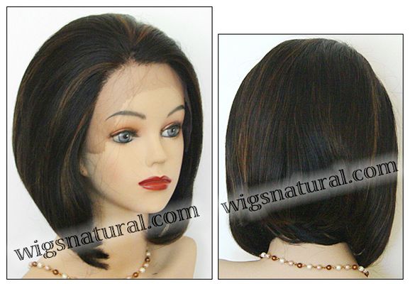Lace Front Wig, BOBBI BOSS Front Lace Wig MHLF-A, Premium Human Hair, color F1B/30 Lace Front Wig, BOBBI BOSS Front Lace Wig MHLF-A, Premium Human Hair, color F1B/30