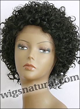 Lace Front Wig, BOBBI BOSS Front Lace wig Mura, Premium Fiber Hair, color 1B