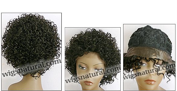 Lace Front Wig, BOBBI BOSS Front Lace wig Mura, Premium Fiber Hair, color #2