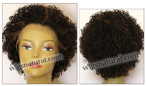 Lace Front Wig, BOBBI BOSS Lace Front Wig MHLF-C, color F1B/30