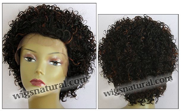 Lace Front Wig, BOBBI BOSS Lace Front Wig MHLF-C, color F1B/33 Lace Front Wig, BOBBI BOSS Lace Front Wig MHLF-C, color F1B/33