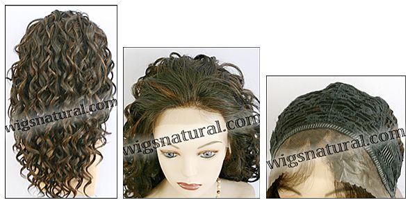 Lace Front Wig, BOBBI BOSS Premium Fiber Hair, style Front Lace Red, color F4/30 Lace Front Wig, BOBBI BOSS Premium Fiber Hair, style Front Lace Red, color F4/30