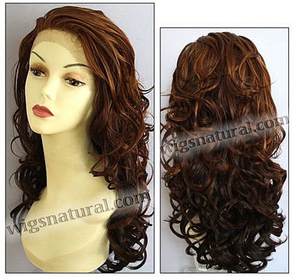 Lace Front Wig Dolled Up, Flaunt Wig Collection, color russet tumble