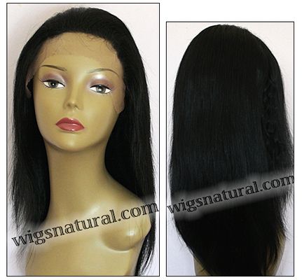 HRH-Lace Front Wig BOHEMIAN, Sister Remy Human Hair Wig, Color shown #1