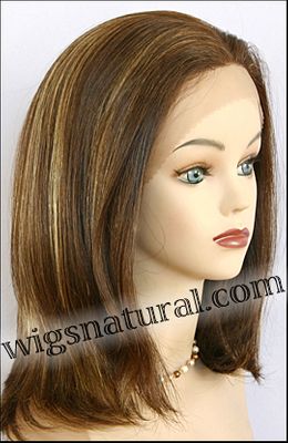 HRH-Lace Front Wig LAUREN, Hollywood Remy hair wig, Color shown F27/4/30