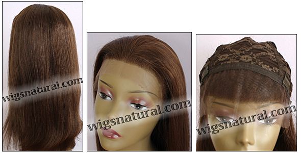 HRH-Lace Front Wig LONG, Sister Remy Human Hair Wig, Color shown #4