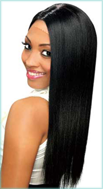 HRH-Lace Front Wig LONG, Sister Remy Human Hair Wig