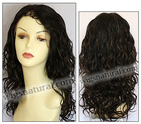 HRH-Lace Front Wig ONYX, Sister Remy human hair lace wig, color FS1B/30