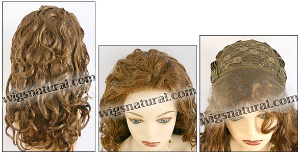 HRH-Lace Front Wig SUGAR,  Hollywood Remy hair wig, color #4