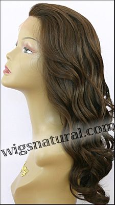 Lace front wig, Zury Human hair blend wig, style HQ-Lace Wig Lydia, color #4 Lace front wig, Zury Human hair blend wig, style HQ-Lace Wig Lydia, color #4