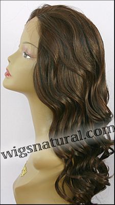 Lace front wig, Zury Human hair blend wig, style HQ-Lace Wig Lydia, color F1B/33