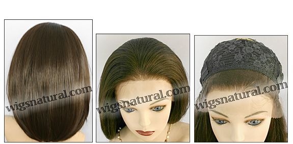 Lace Front Wig, Zury Lace Wig Cali, Synthetic hair, color #4
