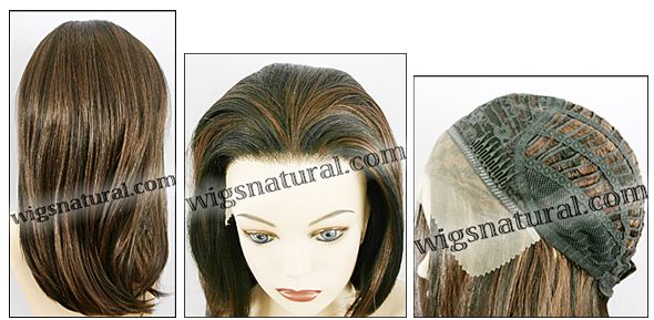 Lace Front Wig, Zury Lace Wig Medium, Synthetic hair, color F1B/30