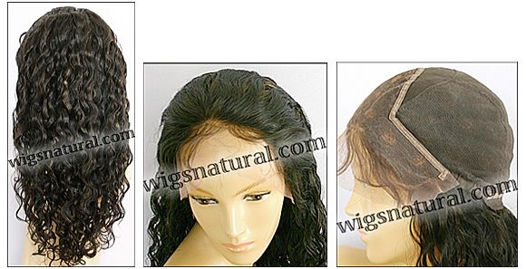 Lace front wigs full hand-tied, Glueless lace wigs, Indian remy hair, style WNLF-BodyCurl-30HL2-26, Custom Lace front wigs full hand-tied, Glueless lace wigs, Indian remy hair, style WNLF-BodyCurl-30HL2-26, Custom