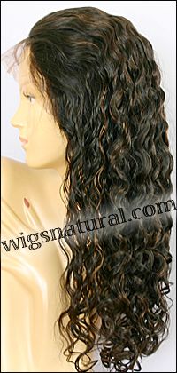 Lace front wigs full hand-tied, Glueless lace wigs, Indian remy hair, style WNLF-BodyCurl-30HL2-26, Custom Lace front wigs full hand-tied, Glueless lace wigs, Indian remy hair, style WNLF-BodyCurl-30HL2-26, Custom