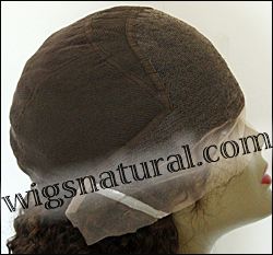Lace front wigs full hand-tied, Glueless lace wigs, Indian remy hair, style WNLF-JeriCurl-3-22, Custom