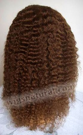 Lace front wigs full hand-tied, Glueless lace wigs, Indian remy hair, style WNLF-LW-03, Custom