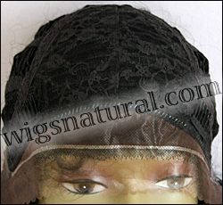 LACE WIG CH-TRICIA, Sister Chiffon Double Lace Front Wig, Remy fiber lace front wig, color #1
