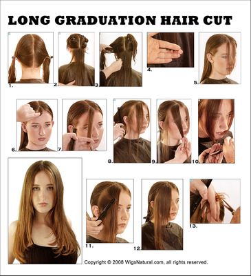 Long Graduation Hair Cut