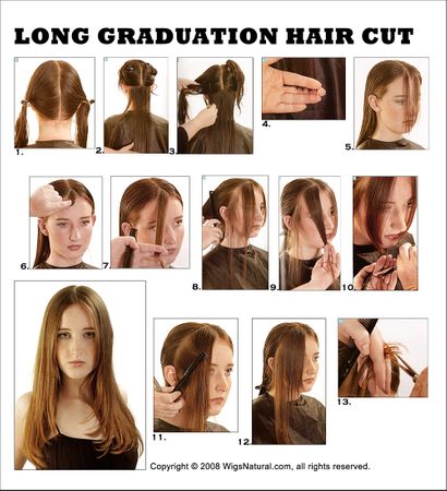 Long Graduation Hair Cut