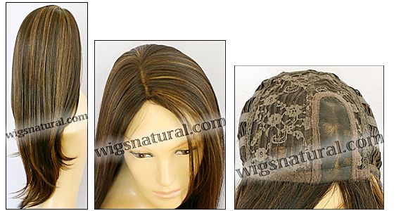 Monofilament wig, BOBBI BOSS Lace mono top wig Sutra, Heat-proof Synthetic hair, color FS4/27 Monofilament wig, BOBBI BOSS Lace mono top wig Sutra, Heat-proof Synthetic hair, color FS4/27