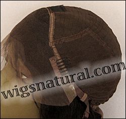 Origins Wig 25mm Curl, Indian Remy human hair lace front wig, style OW-25mmCurl-natural, color shown natural