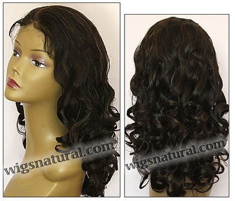 Origins Wig Beyonce Curl, Indian Remy human hair lace front wig, style OW-BeyonceCurl-30HL1B, color shown 30HL1B