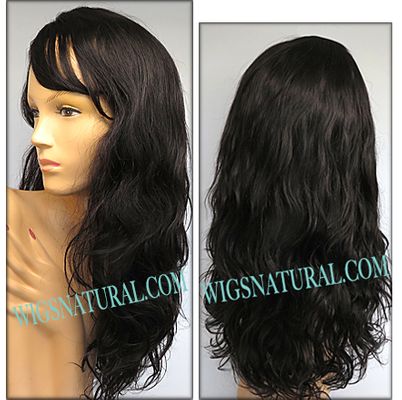 Remy Human hair wig H CHERRY, Elegante Wig Collection, color 1B