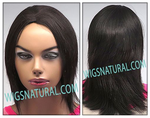 REMY Human hair wig HH850, HairSense wig collection, Color shown 1B