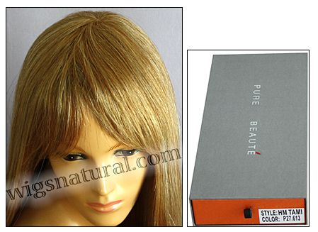 REMY Human hair wig PB HM TAMI, SEPIA Wig Collection, color P27/613