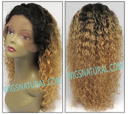 REMY Human hair wig, RH Front Lace Bentley, HairSense wig collection, Color shown DR27M REMY Human hair wig, RH Front Lace Bentley, HairSense wig collection, Color shown DR27M