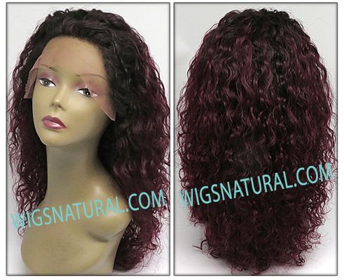 REMY Human hair wig, RH Front Lace Bentley, HairSense wig collection, Color shown TT1B/99J