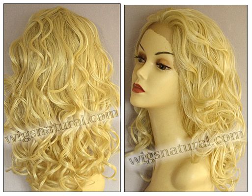 SEPIA Lace Front Wig COURTNEY, Heat-Resistant Synthetic Fiber, color #613