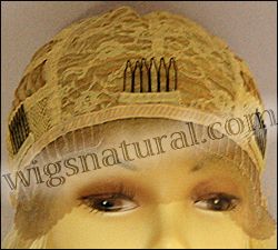 SEPIA Lace Front Wig COURTNEY, Heat-Resistant Synthetic Fiber, color #613