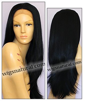 SEPIA Lace Front Wig DAHLIA, Heat-Resistant Synthetic Fiber, color #1