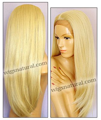 SEPIA Lace Front Wig DAHLIA, Heat-Resistant Synthetic Fiber, color #613