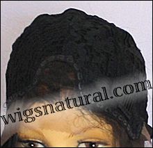 SEPIA Lace Front Wig DAHLIA, Heat-Resistant Synthetic Fiber, color FS1B/30