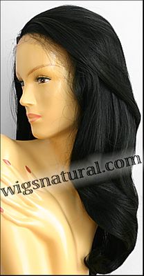 SEPIA Lace Front Wig Diamond, Heat-Resistant Futura Synthetic Fiber, color #1 SEPIA Lace Front Wig Diamond, Heat-Resistant Futura Synthetic Fiber, color #1