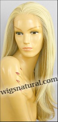 SEPIA Lace Front Wig Diamond, Heat-Resistant Futura Synthetic Fiber, color FS613/27