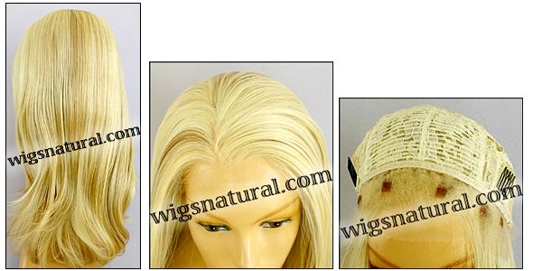 SEPIA Lace Front Wig Diamond, Heat-Resistant Futura Synthetic Fiber, color FS613/27