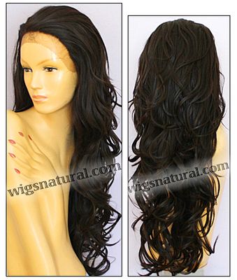 SEPIA Lace Front Wig KIM, Heat-Resistant Synthetic Fiber, color #4