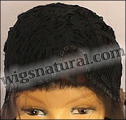 SEPIA Lace Front Wig KIM, Heat-Resistant Synthetic Fiber, color FS1B/30