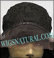 SEPIA Lace Front Wig Lapis, Heat-Resistant Futura Synthetic Fiber, color #1 SEPIA Lace Front Wig Lapis, Heat-Resistant Futura Synthetic Fiber, color #1